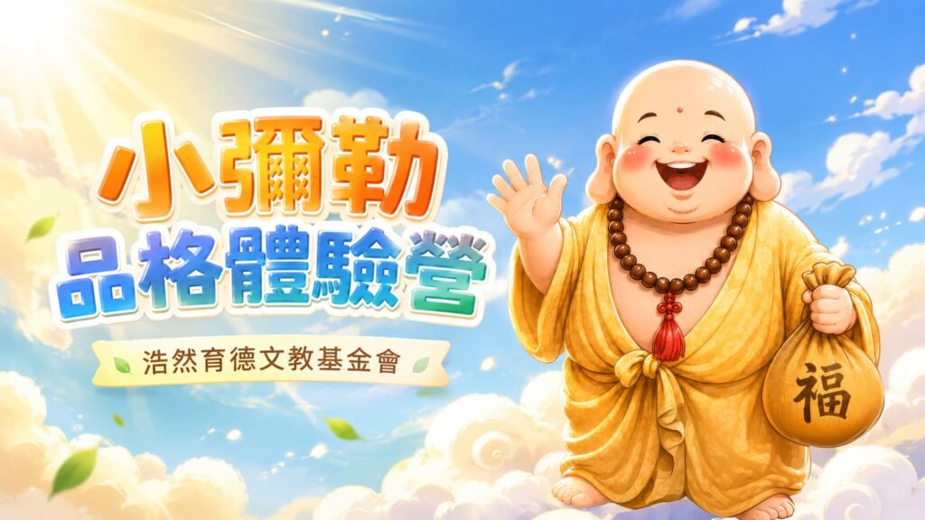 小彌勒品格體驗營封面 1024x576