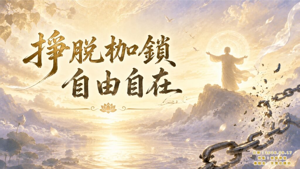 掙脫枷鎖 自由自在 封面